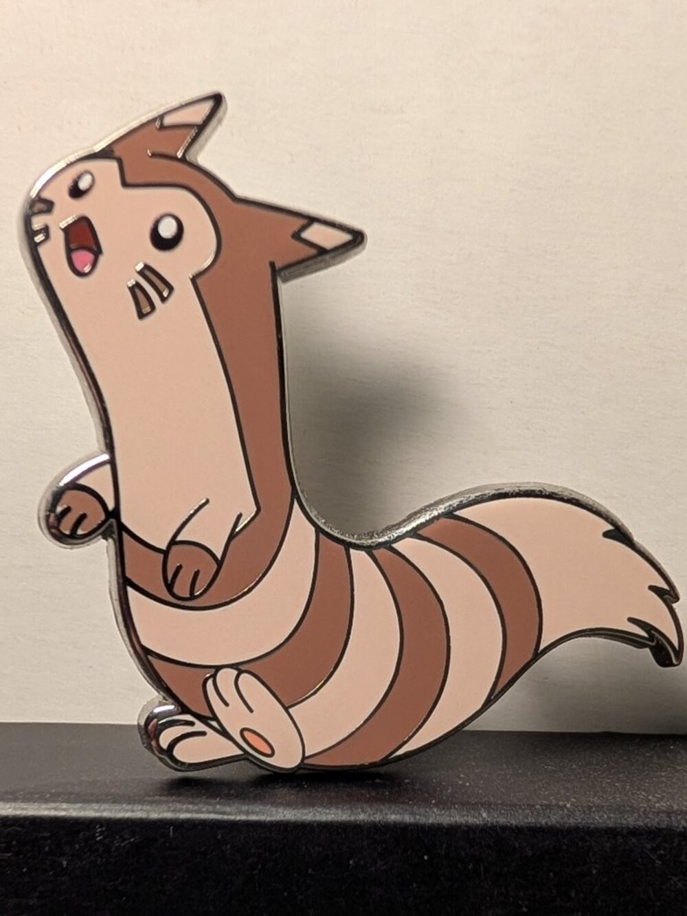 Pokemon Furret Enamel Pin Official Nintendo Collectible Lapel Badge